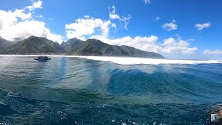 RAW POV SHALLOW TEAHUPO’O INSIDE LEDGE [upl. by Gilbertson92]