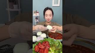 Mukbang Chinese Delicious Food 90 ASMR food mukbang chinesefood eatingshow eating shorts [upl. by Kcirtapnaes]