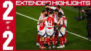 EXTENDED HIGHLIGHTS  Arsenal vs Liverpool 22  Saka scores his 50th Premier League goal [upl. by Elinor]