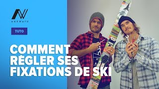 TUTO  COMMENT RÉGLER SES FIXATIONS DE SKI [upl. by Meunier]