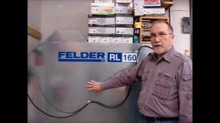 Felder RL160 Dust Collector Review [upl. by Ecirrehs75]