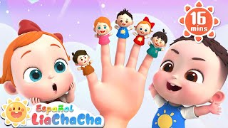 La Familia Dedo  The Finger Family  LiaChaCha en Español  Canciones Infantiles [upl. by Yancy]