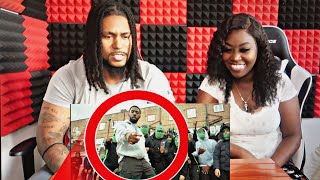 AMERICAN COUPLE REACT TO UK ARTIST  Tion Wayne  Wow Music Video REACTION🗣🗣 Turnt [upl. by Eelan910]