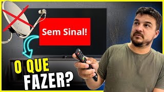 TV Sem Sinal Aprenda como RESOLVER ✅ Antena E Receptor [upl. by Aeet626]