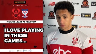 Lewis Montrose 050120 Harriers v York City prematch [upl. by Fablan671]