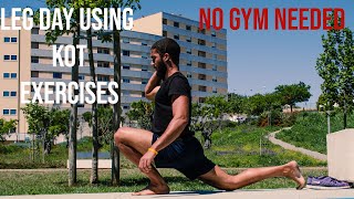 LEG DAY USING KNEES OVER TOES GUY EXERCISES [upl. by Aaron928]