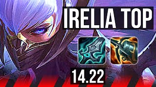 IRELIA vs URGOT TOP  KR Master  1422 [upl. by Baniaz382]