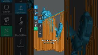 👀 Choose the best visibility for adding support to your model [upl. by Ynahteb776]