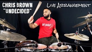 Chris Brown  Undecided Live ArrangementDrum Cover Jrod Sullivan [upl. by Yeroc435]