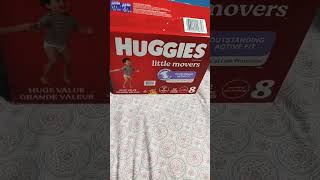 huggies size 8 diapers [upl. by Jonette717]