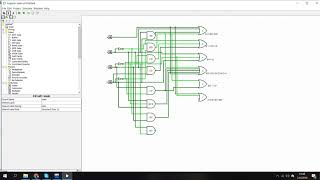 Logisim 7 Segment Display Project  Logisim Example [upl. by Eirdua]