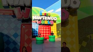 Super Nintendo World ✨ supernintendoworld universalstudios universalstudioshollywood travelvlog [upl. by Ayotahc142]