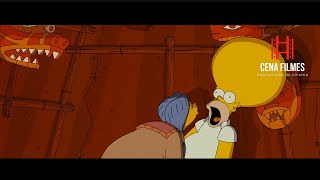 OS SIMPSONS  O FILME CENA A EPIFANIA DO HOMER [upl. by Cooke883]