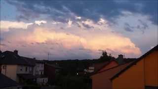 Cumulonimbus Pileus Timelapse [upl. by Arreic563]