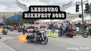 BIKEFEST 2023 in Leesburg Florida [upl. by Anaicilef131]