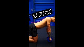 STOP Using The Ab Roller Like This shorts [upl. by Droffilc]