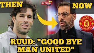 SHOCKING Ruud van Nistelrooy Steps Down His FINAL Message to Man United Fans  Amorim Takeover [upl. by Aicirtap]