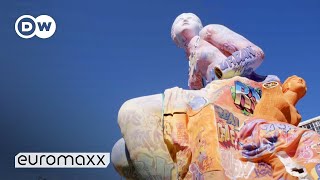 Las Fallas in Valencia Spain  Burning Giant Statues  Fire Festival in Valencia  Las Fallas 2019 [upl. by Cly628]