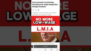 Median Wage LMIA’s Only🙌🇨🇦 lmia visitorvisa punjabi canada immigrationupdate tusharuplifts [upl. by Yaniv532]