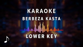 Karaoke  Berbeza Kasta Lower Key [upl. by Corbie]