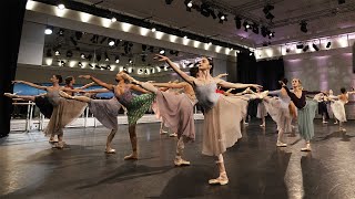 The Royal Ballet rehearse Giselle WorldBalletDay 2021 [upl. by Atinehc817]