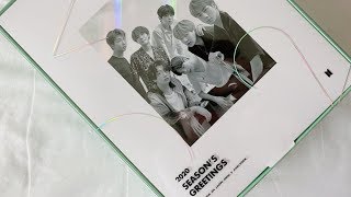 BTS Seasons Greetings 2020 Unboxing  KRAPSYK [upl. by Sivatco]