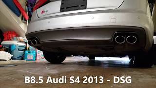 B85 Audi S4 Modified Stock Exhaust Magnaflow 11385 [upl. by Mavis]