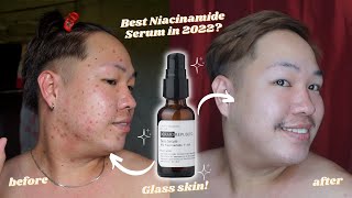 BEST NIACINAMIDE SERUM 2022 DERMO REPUBLIQ NIACINAMIDE 10  HYALURONIC ACID HONEST REVIEW [upl. by Outlaw]