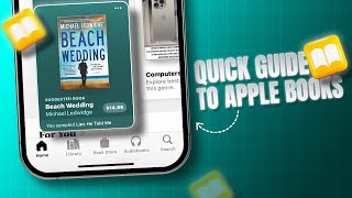 A Quick Guide to the Apple Books App  Beginners Guide For The iPhone Books App [upl. by Ergener]