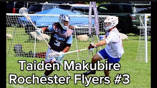 Taiden Makubire Summer Lax Highlights [upl. by Naraa]