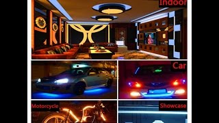 WenTop® Led Strip Lights Kit SMD 5050 Waterproof 32 8 Ft 10M 300leds RGB 30leds m [upl. by Reames]