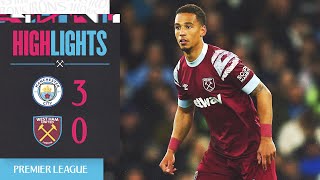 Manchester City 30 West Ham  Premier League Highlights [upl. by Schonfeld906]