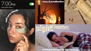 THE NIGHT ROUTINE THAT CHANGED MY LIFE  easy tips to form healthy habits for happiness amp success [upl. by Attegroeg]