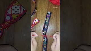 DIV Hairbow Navratri Series Day 5Love Crafts♡ song [upl. by Adnek]