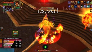 Majordomo Staghelm 10 HC Buffed version  Feral Druid  Cataclysm Classic Firelands [upl. by Abdella948]