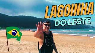 Rumbo a la Playa Paradisíaca de LAGOINHA DO LESTE en Florianópolis Brasil  trilha 🇧🇷 [upl. by Hayward]