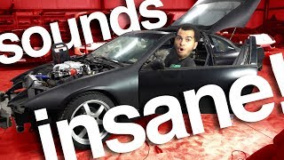 Starting Our Cheap V8Swapped Sports Car For The FIRST TIME Sounds INSANE [upl. by Ecnahc]