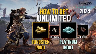 AC VALHALLA HOW TO GET UNLIMITED TUNGSTEN INGOT AND PLATINUM INGOT 💯 WORKING TRICK [upl. by Auqinahc]