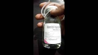 mannitol injection  mannitol injection uses in hindi [upl. by Leksehc346]