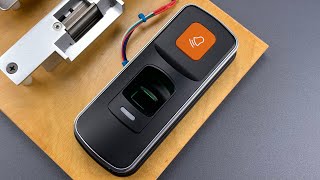 1060 Opened in ONE Second HFeng Fingerprint Lock [upl. by Hgielra]