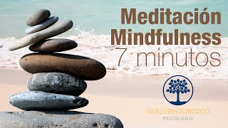 🧘‍♂🧘‍♀ Meditación guiada Mindfulness de 7 minutos [upl. by Hoover]