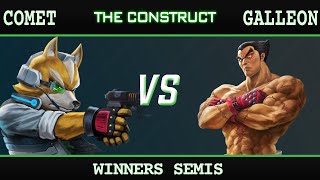 AoC  comet Fox vs Edging Wind Goon Fist Kazuya  Construct 202 Winners Semis [upl. by Brathwaite]