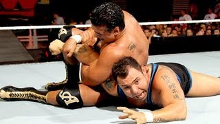 Santino Marella vs Alberto Del Rio Raw July 30 2012 [upl. by Askari]