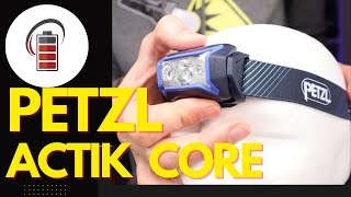 Petzl Actik Core Stirnlampe fürs Joggen und Outdoor Sport [upl. by Prudy266]