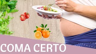 🍲 ALIMENTAÇÃO DA GRÁVIDA MÊS A MÊS [upl. by Hayalat]