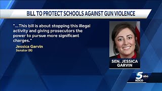 Proposed bill looks to increase penalty for carrying illegal firearm on Oklahoma school property [upl. by Kciredes681]