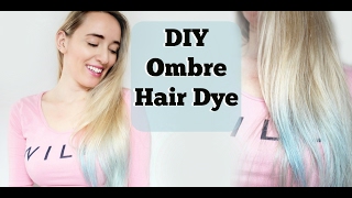 How To Ombre Hair  Non permanent Hair Dye SPRAY  LquotOREAL Colorista REVIEW [upl. by Patrich]