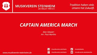 Captain America March  Alan Silvestri Arr Paul Murtha [upl. by Ylrebmit]