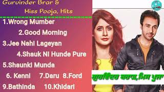 Wrong Number  Gurvinder Brar Miss Pooja  old Hits Punjabi Songs  Good Morning [upl. by Ykceb]