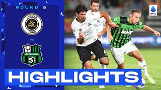 SpeziaSassuolo 22  A goalridden draw at the Picco Stadium  Goals amp Highlights  Serie A 202223 [upl. by Bolanger]